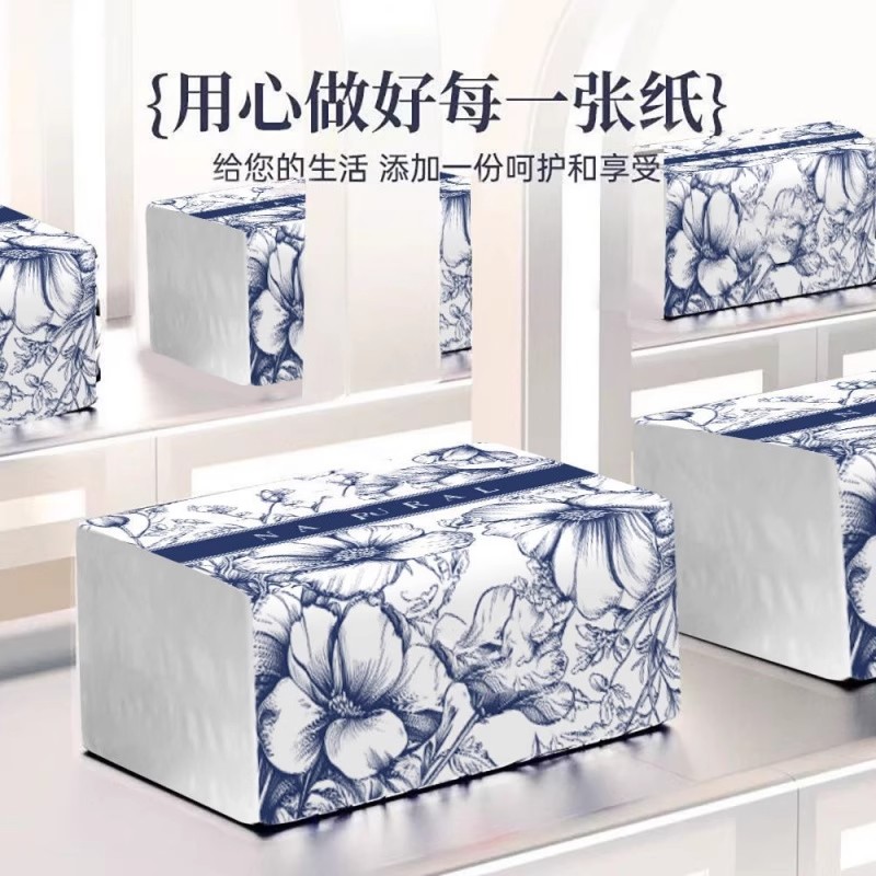 蝶古巴特创意彩色纯木浆面巾纸：给生活添一抹艺术色彩✨