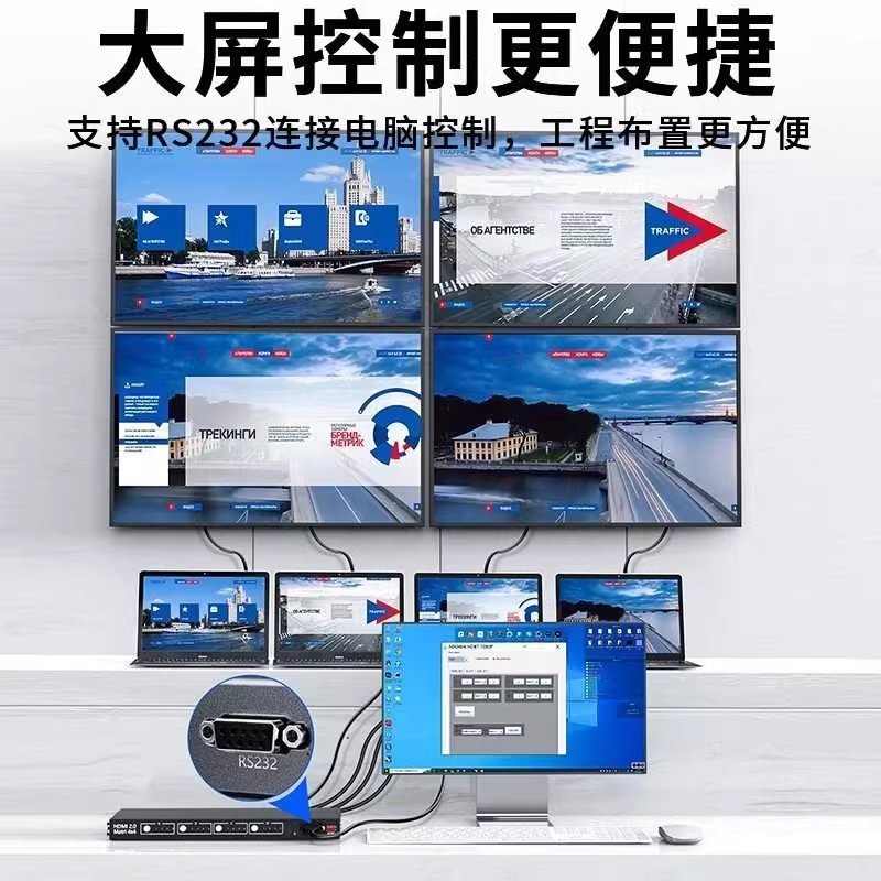 麦森特MAXCENT HDMI 24进40出无缝矩阵切换器：开启视觉盛宴的新篇章！