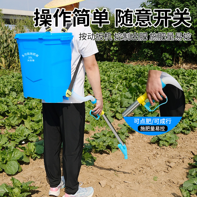 上肥料神器：手动多功能新型下化肥枪肥料点播，让农田施肥变得轻松高效！耩耔枪