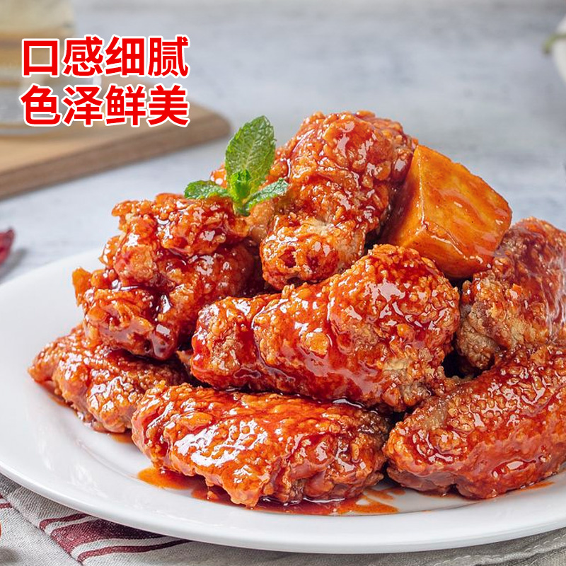 炸鸡控必入！故香郎韩式蜂蜜芥末酱1kg，韩国炸鸡店同款沙拉蘸酱太香了