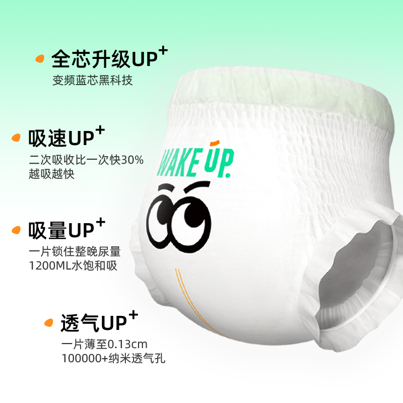 夜用/bbgneo元气觉醒试用装5片SM码婴儿超薄透气干爽纸尿裤尿不湿：宝宝好眠的秘密武器✨