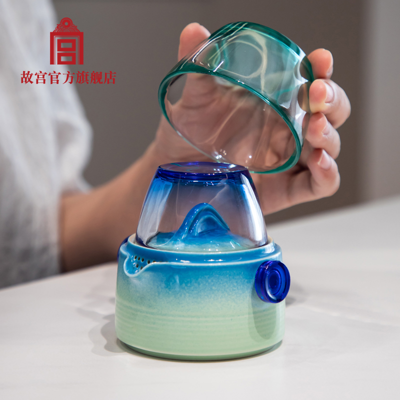 故宫水墨氤氲茶具套装：穿越千年的雅致，献给挚爱的生日礼物