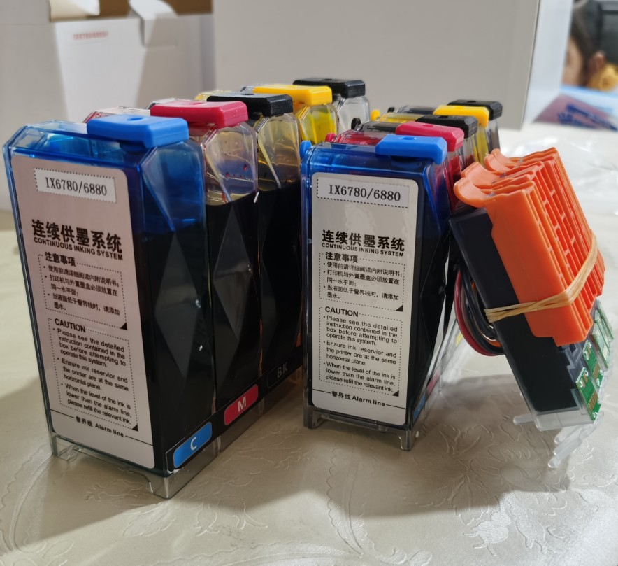 佳能IX6780空连供 vs IX6880 vs 6700 vs IP8780：连续供墨系统的终极对决！