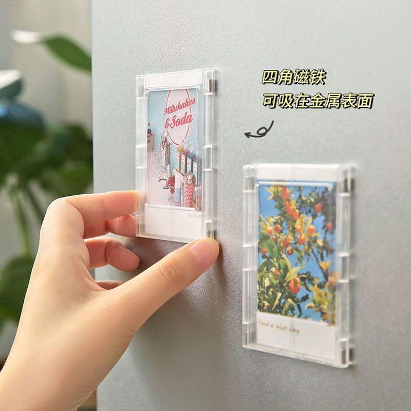 冰箱贴陈列架：创意家居新宠，让拍立得和照片自由“飞”起来！