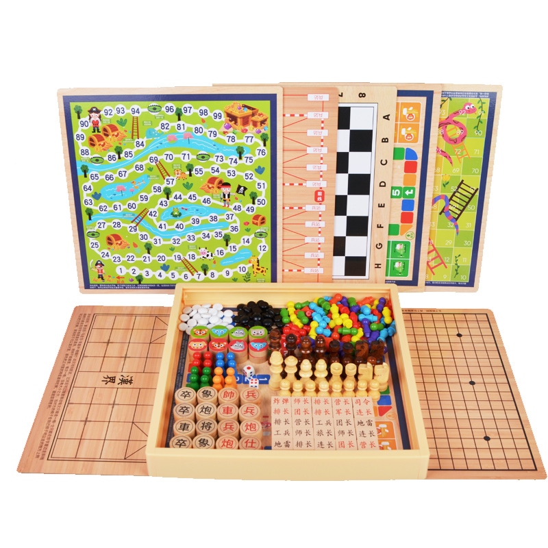 儿童飞行棋五子棋多合一益智玩具：开启孩子智力冒险之旅！