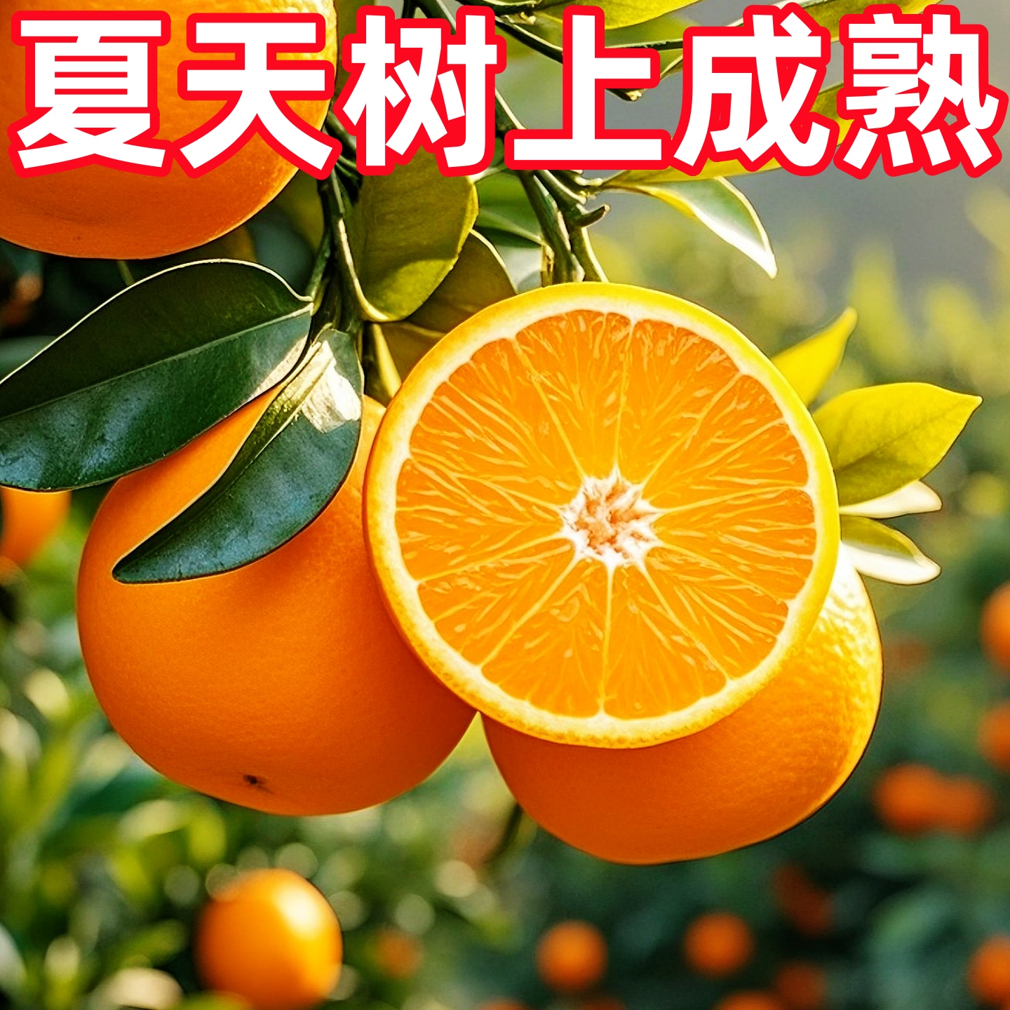 湖北长阳清江夏橙：当季新鲜橙子，一口酸甜，唤醒味蕾的季节限定