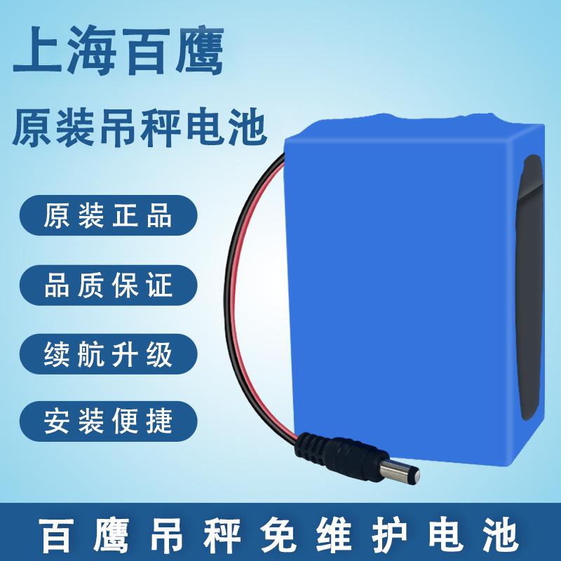 上海百鹰吊秤：原装电池电子吊钩称电瓶，2t/3t/5T/10吨吊磅，原厂6V蓄电池的秘密武器！