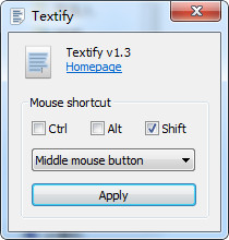 Textify(文本复制工具)v1.4.1绿色版