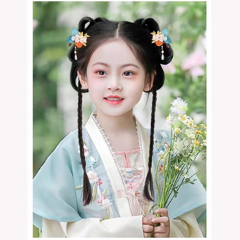 儿童古风发箍假发辫子，让你家小公主变身汉服美少女！✨
