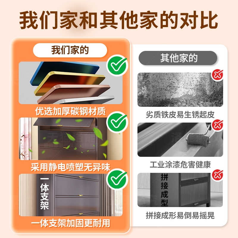 家储神器来袭！防水防晒钢制储物柜，收纳达人必备