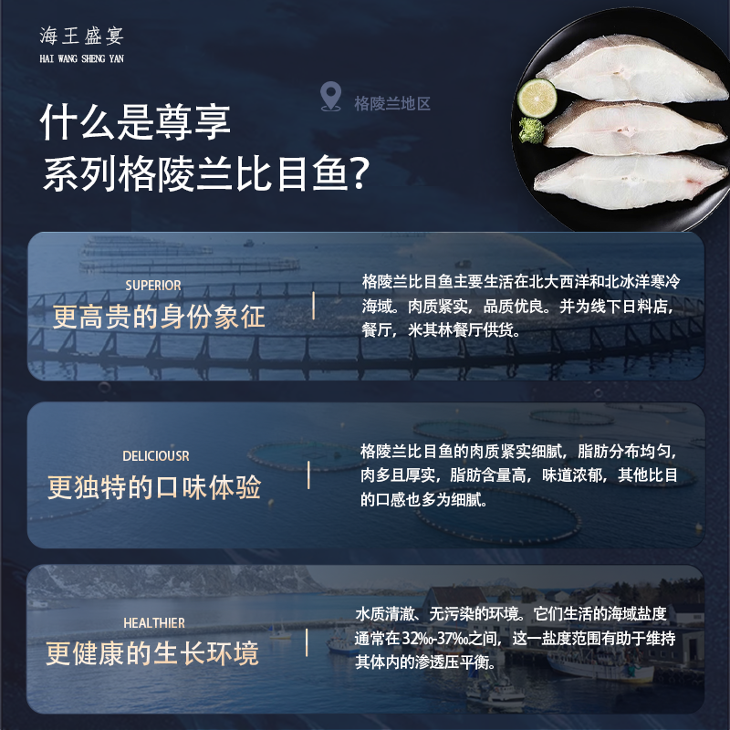 海王盛宴：格陵兰比目鱼，银鳕鱼的完美替代品！✨