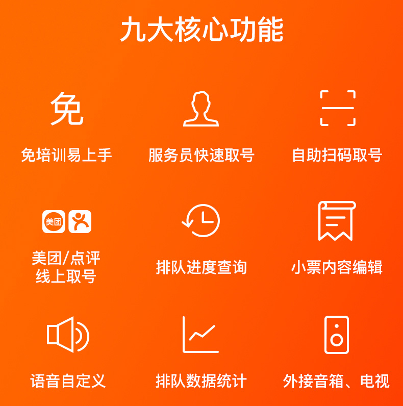美团排队机&amp;商米排号机：餐饮叫号神器，开店宝必备利器！