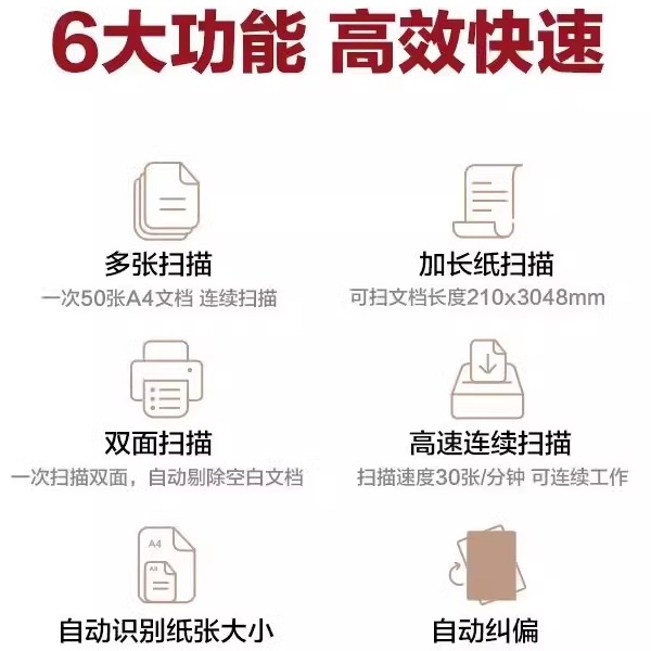 富士通FI6130：办公扫描神器，高效又美观，你值得拥有！