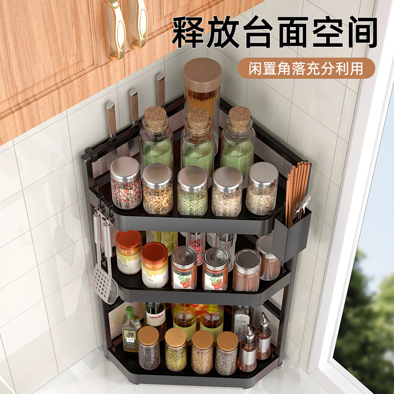 厨房神器大揭秘：如何用一个置物架解决所有厨具收纳烦恼？