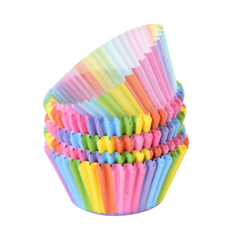 100Pcs Cupcake Paper Cups: 烘焙小能手的必备神器，让你轻松烘焙不油腻！✨