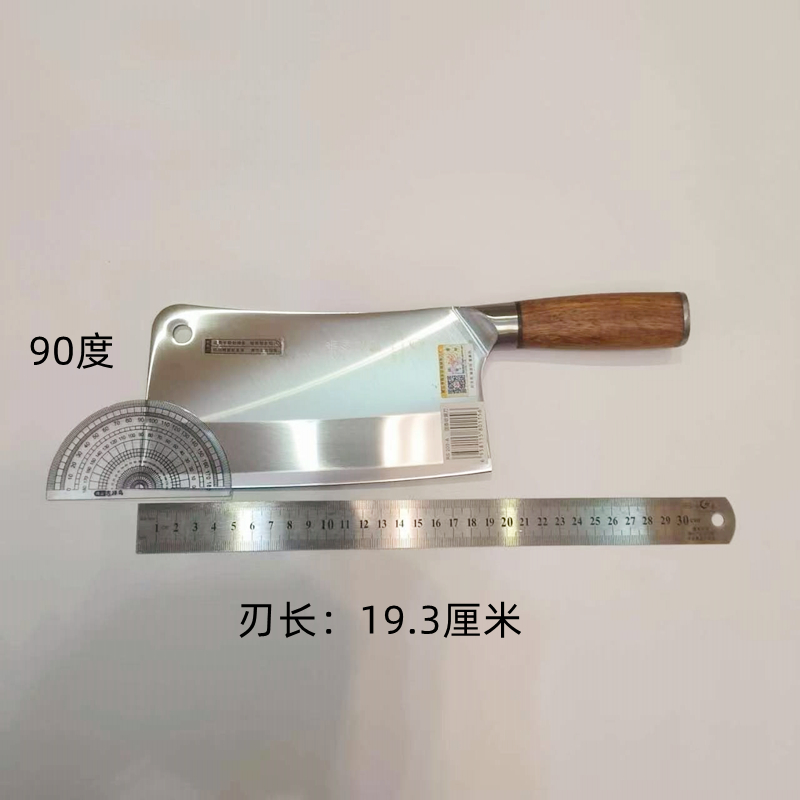 瑞狮忠记国泰5Cr15MoV斩骨刀：锋利如初，老式刀具的现代演绎！
