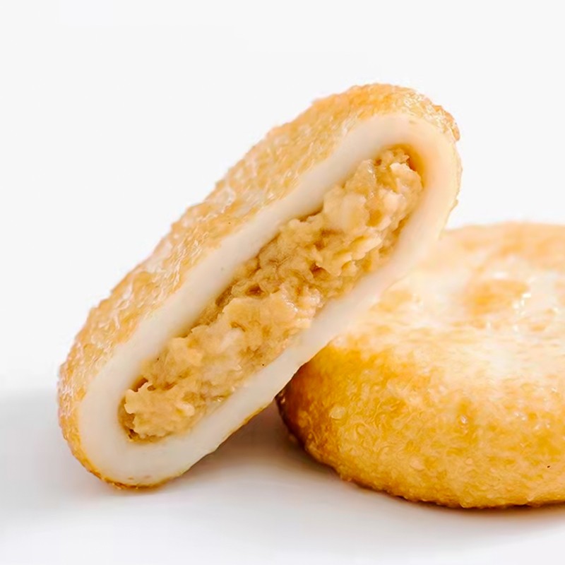 虎皮鱼饼火锅丸子商用肉饼速冻5斤半成品烧烤，吃货们的终极救星