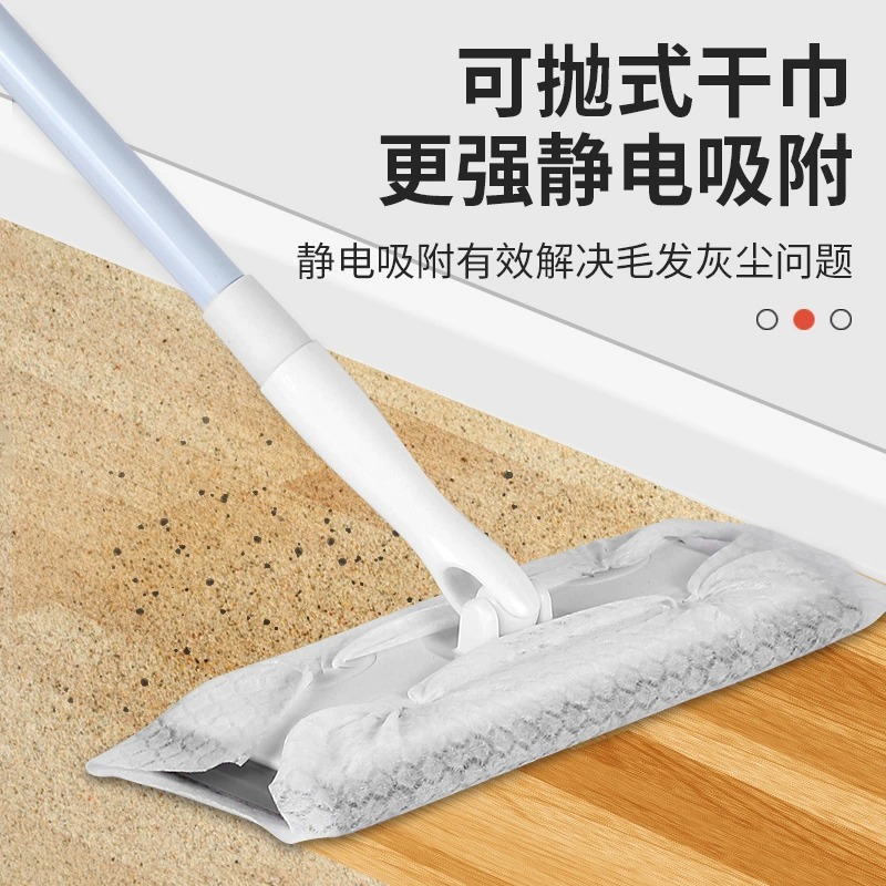 LEC静电除尘纸拖把：懒人必备，告别繁琐清洁生活！