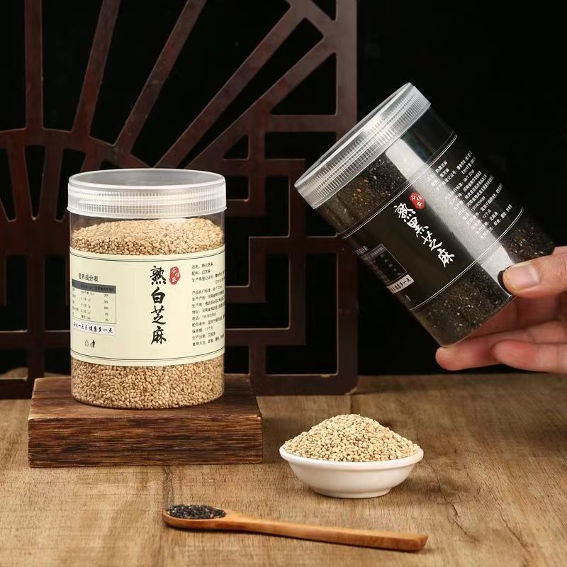 新货炒熟白芝麻黑芝麻：解锁厨房调味新境界，让美味更上一层楼！