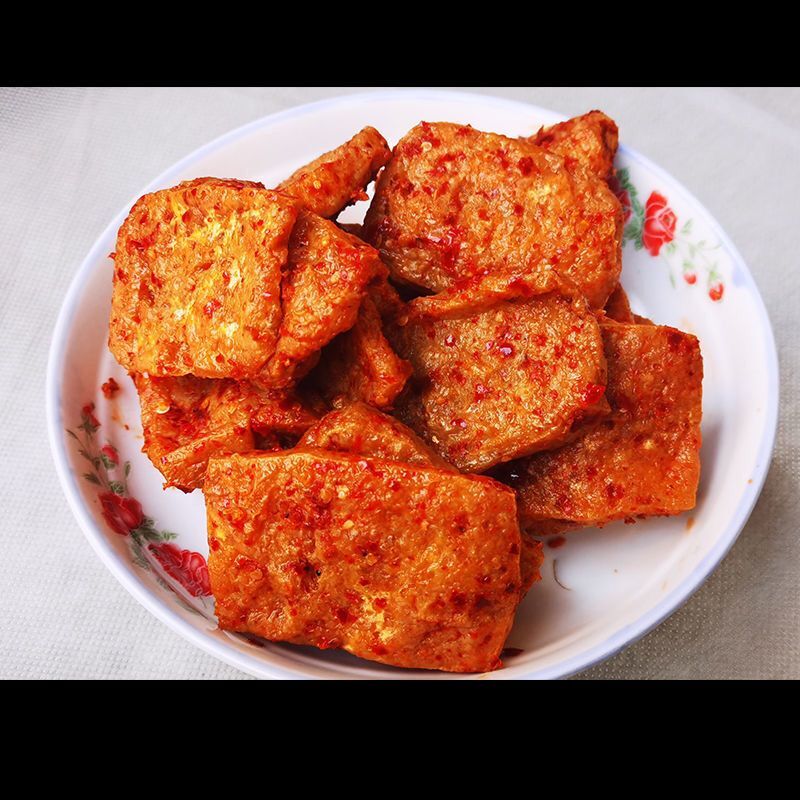 道县炸豆腐：湖南永州地道美味，一口酥脆唤醒味蕾！️