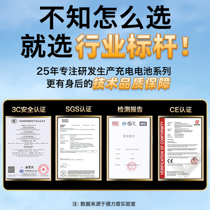 德力普5号充电锂电池：解锁多功能充电新体验，告别电量焦虑！