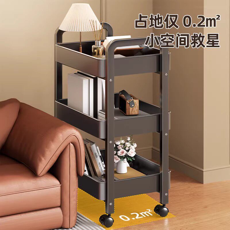 如何选择合适的日本进口可移动小推车收纳置物架？