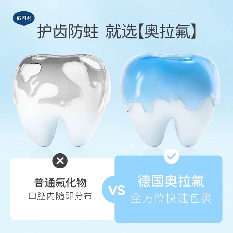 戴可思儿童奥拉氟漱口水：守护宝贝牙齿的秘密武器！