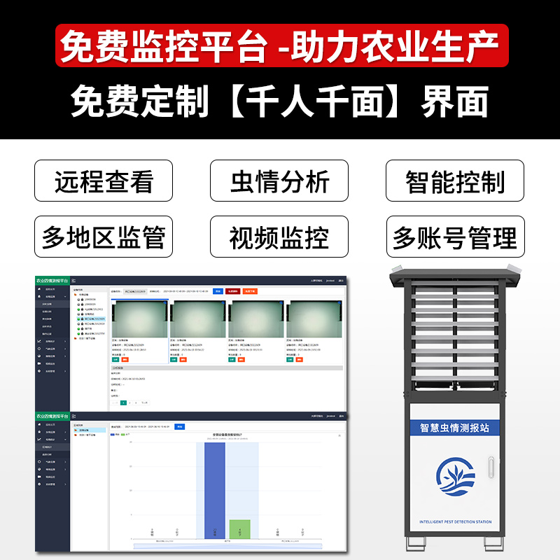 虫情测报灯：智能守护农田，AI精准识别病虫害！️