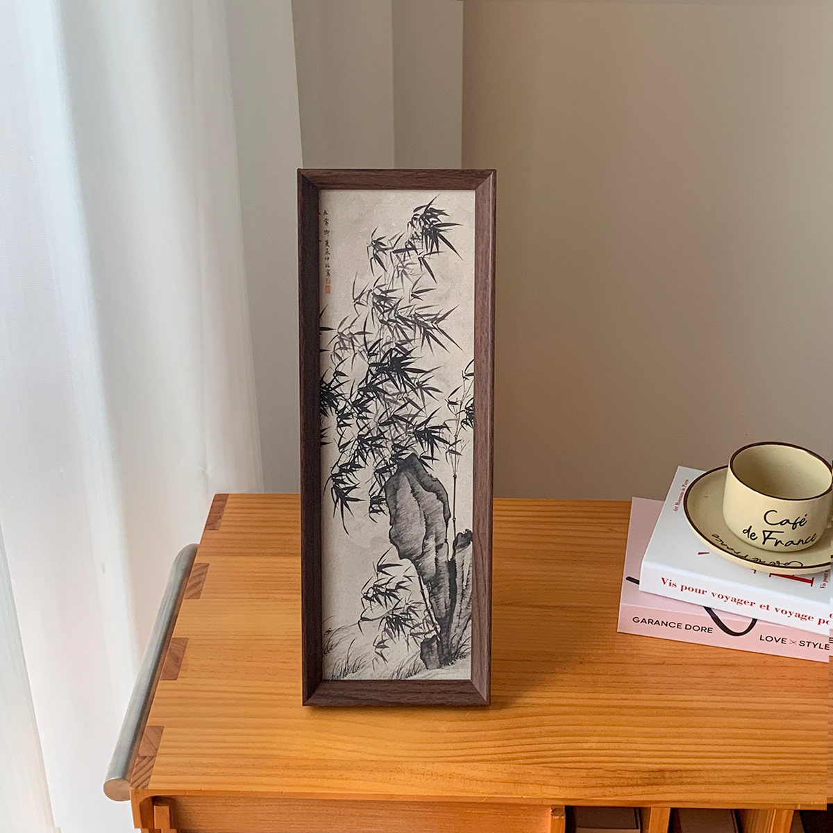 如何选择合适的明夏昶湘江风雨图卷名家水墨装饰画？