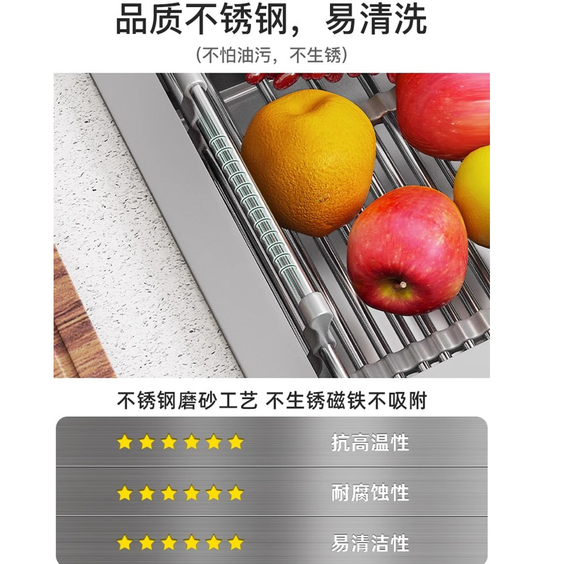 伸缩水槽沥水架，宝宝用品收纳神器，妈妈必备好帮手