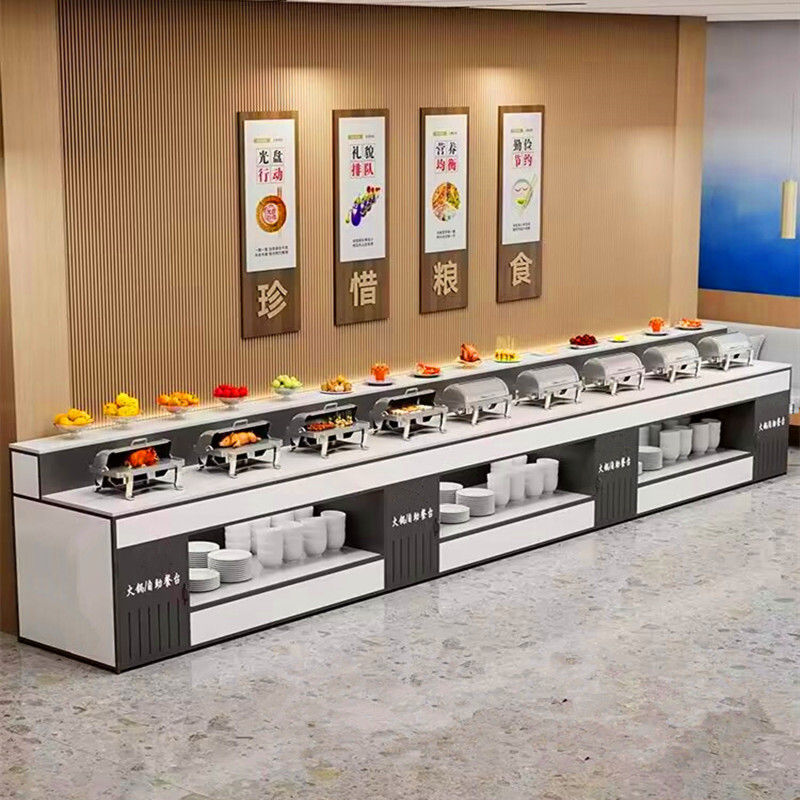 美食天堂的秘密武器：揭秘多功能单位食堂餐台展示台！️
