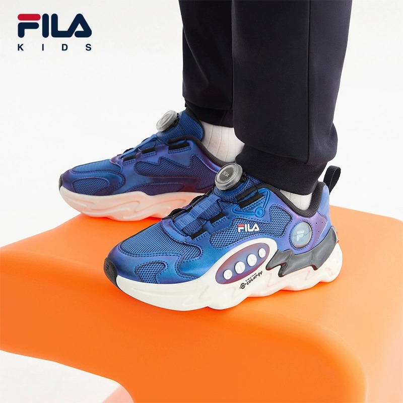 FILA KIDS斐乐童鞋2025春季新款！大童BOA复古运动鞋真的绝了！这波不买亏哭