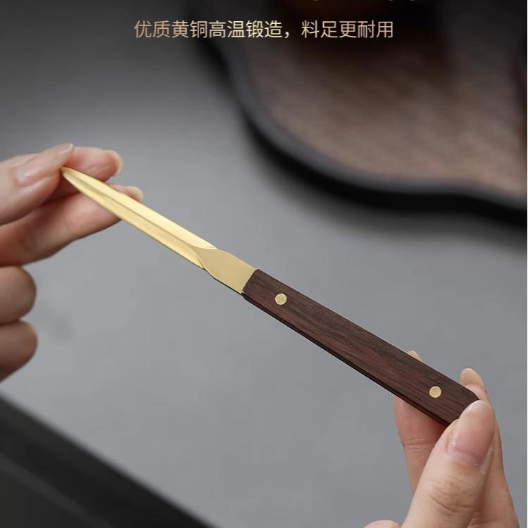 黑檀木锥子&amp;花梨木锥针：高端茶具必备，让泡茶成为艺术