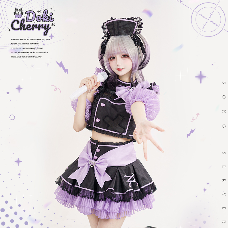 【现货掉落】DokiCherry打歌服，地下偶像的可爱魅力，你准备好了吗？✨