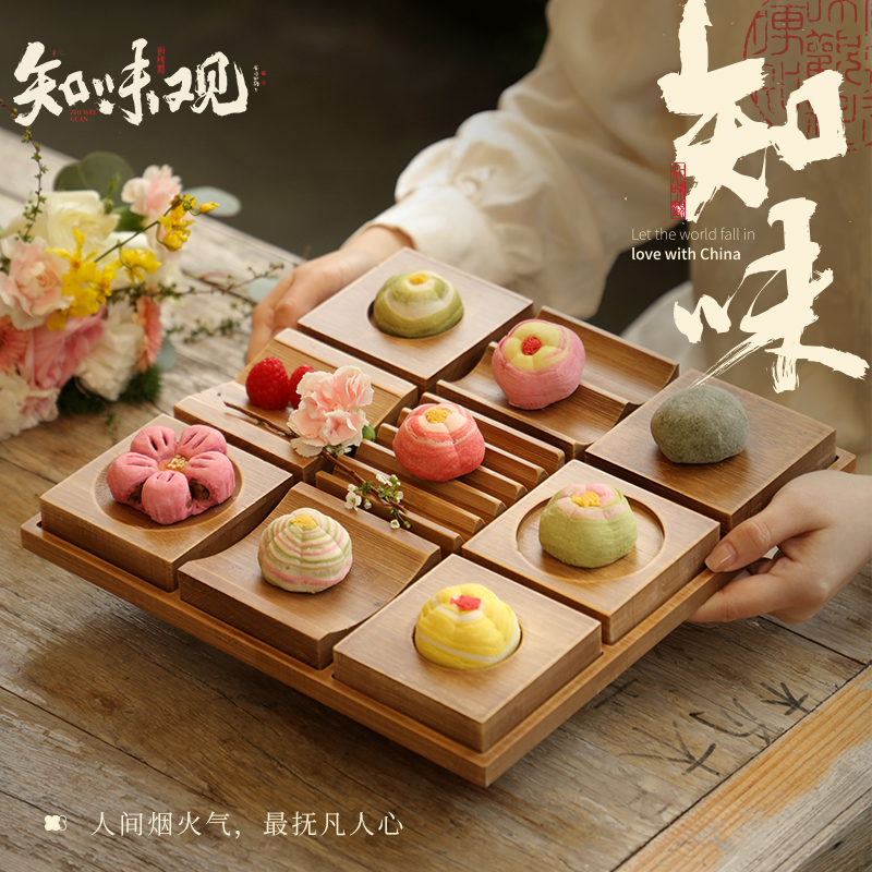杭州必买！知味观桂花糕绿豆糕礼盒，甜到心巴上！这波不冲亏麻了