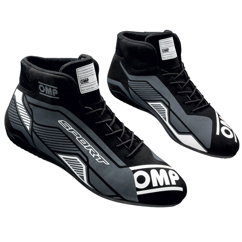 OMP SPORT赛车鞋：性价比之选，FIA8856-2018认证，安全与速度的完美结合！
