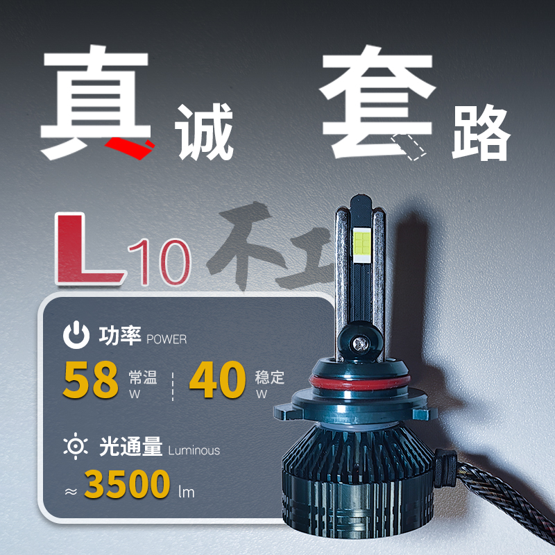 不工L10L20 LED汽车大灯：点亮黑夜，照亮前行之路！