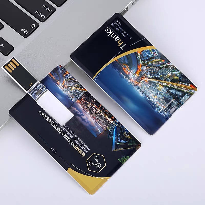 卡片U盘：从16G到128G，解锁校园招生与企业展会礼品新玩法！