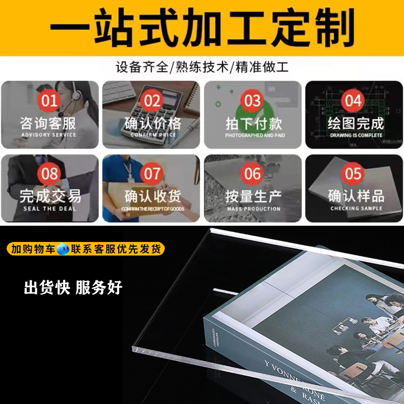 高透明亚克力板定制加工：20-30-50-200mm磨砂板，如何选择才不会踩雷？