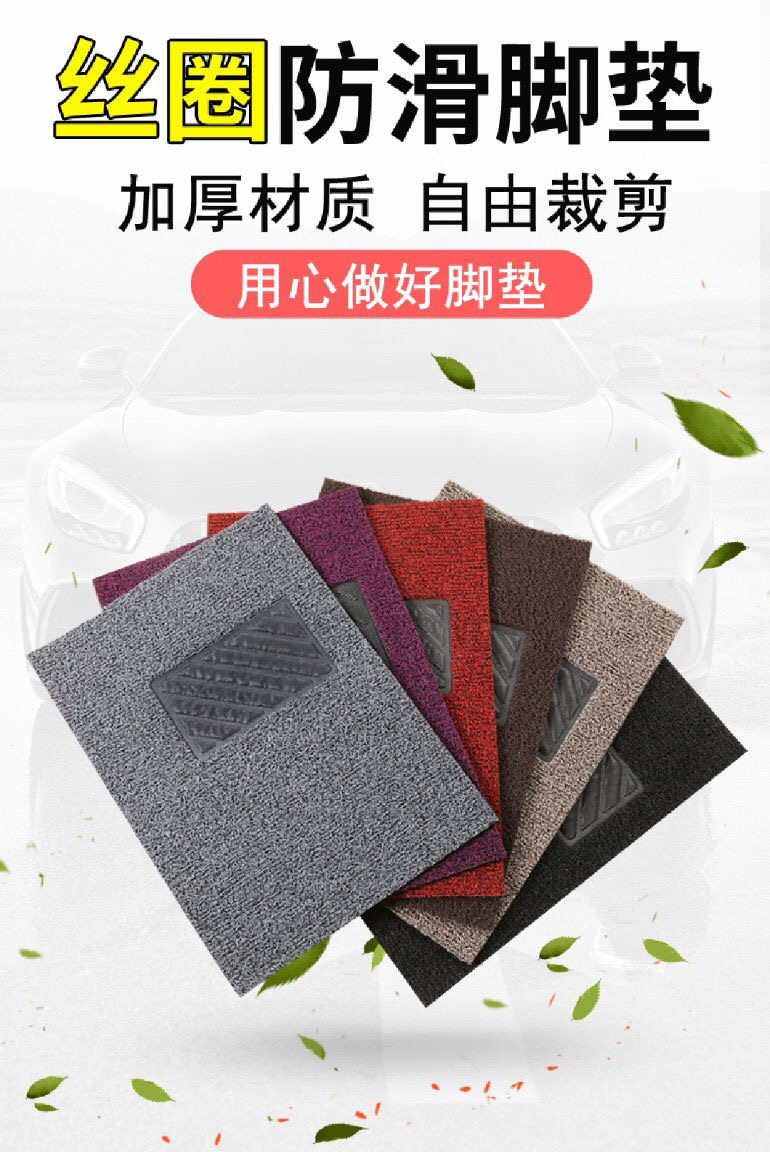 汽车脚垫大揭秘：丝圈车用脚踏垫，防水防尘，主副驾驶全能守护神！