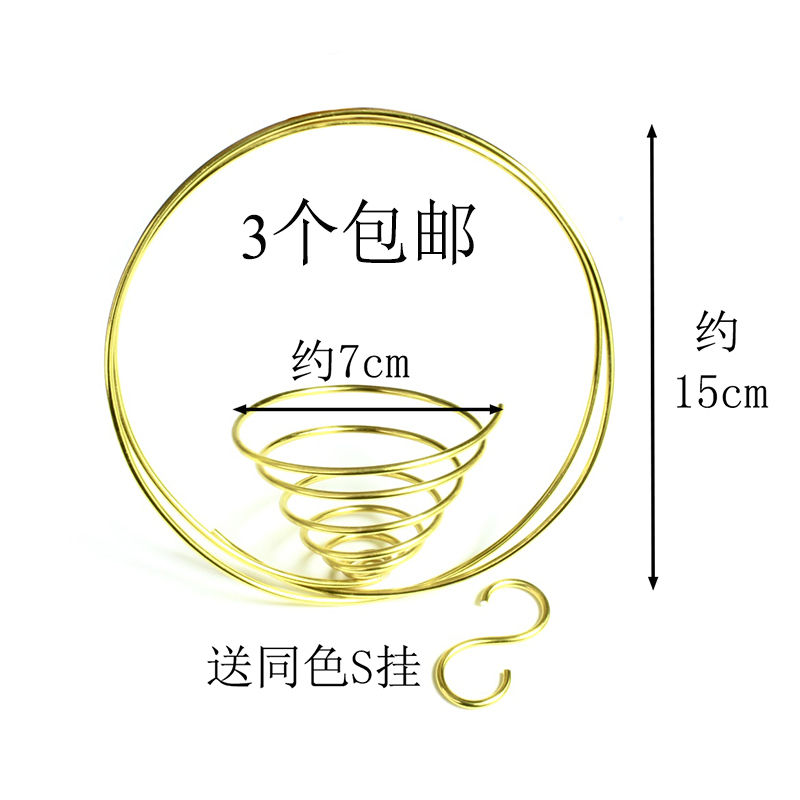 办公室创意新宠：空气凤梨挂架，简约铝线挂钩，让绿意盎然挂满空间✨