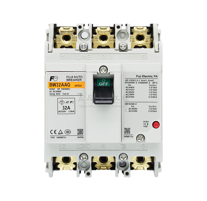 日本富士断路器BW32AAG 63EGA：家庭用电安全守护神，你值得拥有！⚡️