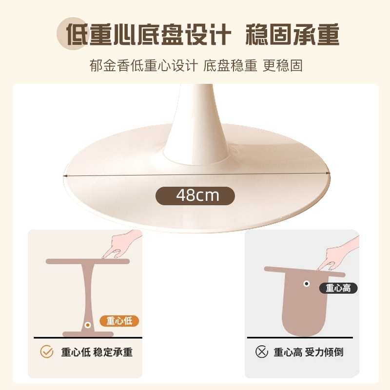 4S轻奢简约岩板小圆桌：售楼处店铺接待洽谈桌椅组合，网红休闲桌子的秘密武器！
