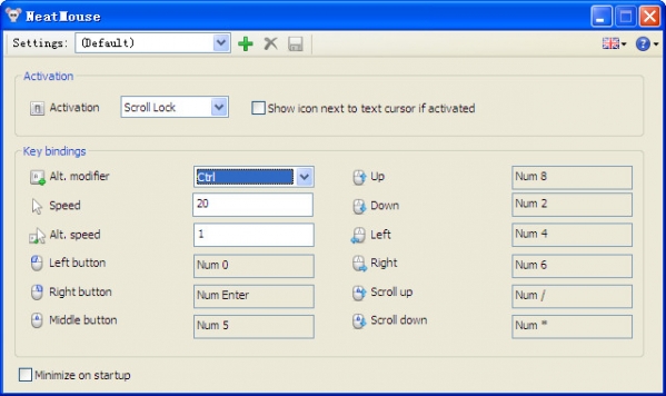 NeatMouse(鼠标键盘仿真器)v1.01.030绿色版
