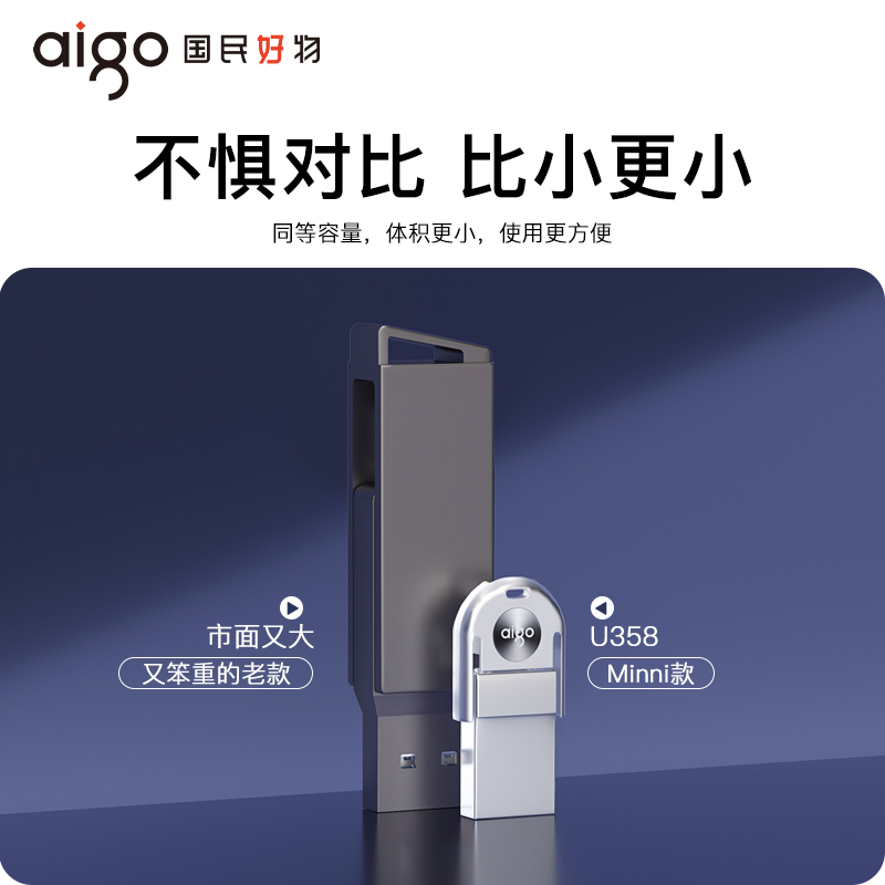 爱国者U盘Type-C双接口：苹果电脑两用，扩容神器，你值得拥有！