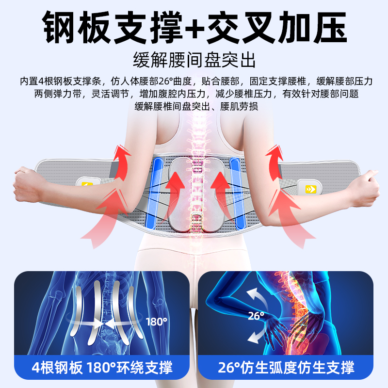 护腰神器来袭！告别腰椎疼痛，重塑完美曲线