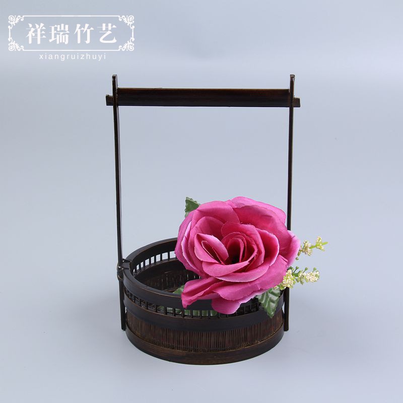 祥瑞竹艺：揭秘小原流花器的东方美学与竹编艺术魅力