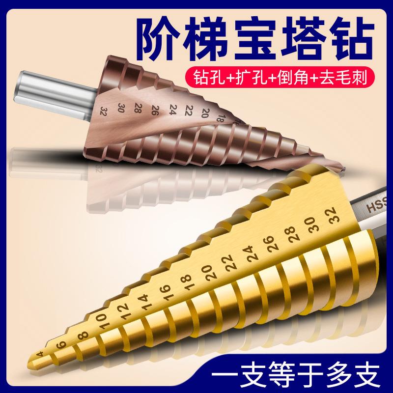 宝塔钻头电动扳手：轻松搞定各种材料开孔难题！️