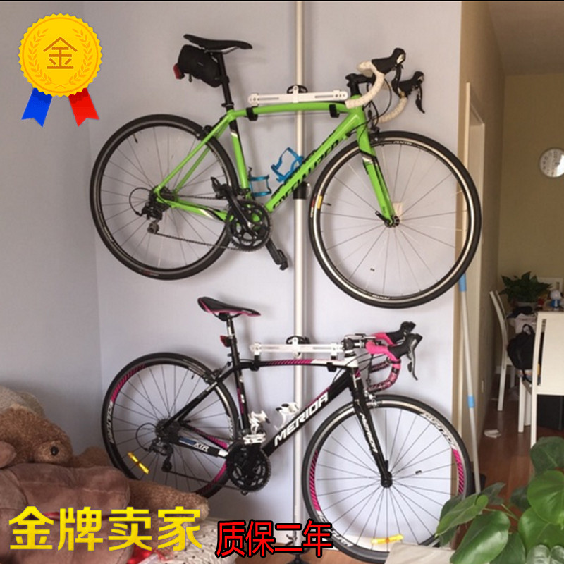 爱骑驿自行车挂架真香！顶天立地不占地，停车神器太香了！