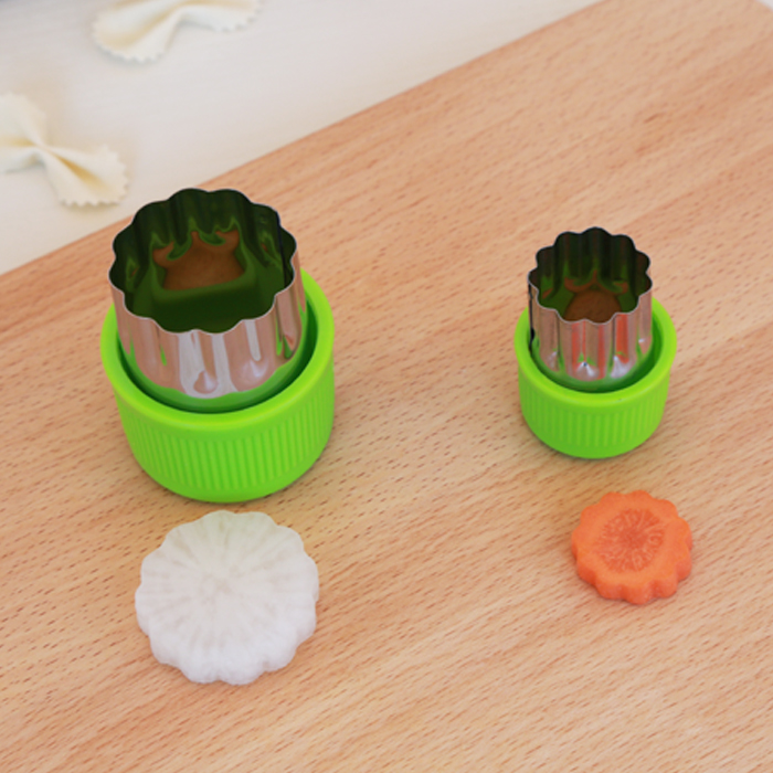 不锈钢胡萝卜造型器，宝宝蝴蝶面片新玩法！